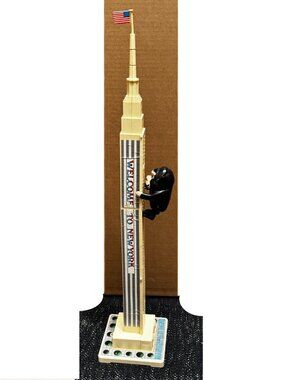 TPS Empire State Building King Kong Manhattan Mechanical Bank Vintage Circa 1960